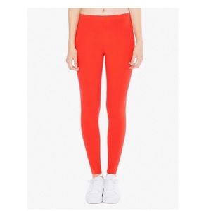 Orange American Apparel Cotton Leggings. S🍊🍑🧡